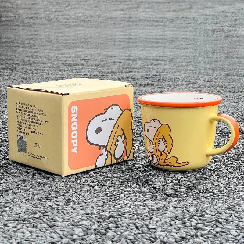 Snoopy Mugs Couple Kawaii Coffee Cup