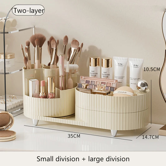 Makeup Organizer Cosmetic Box Rotating