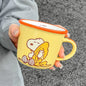 Snoopy Mugs Couple Kawaii Coffee Cup