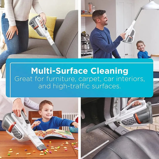 BLACK+DECKER Cordless Handheld Vacuum – AdvancedClean+