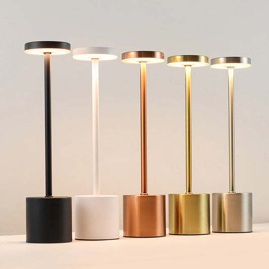 LED Touch Rechargeable Table Lamp – 3-Color Ambient Light